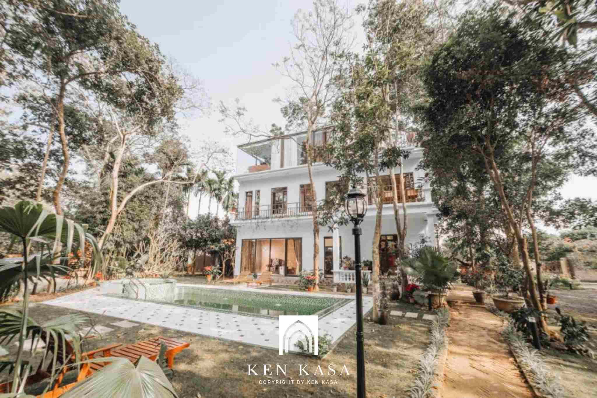 Mẫu nh&agrave; homestay phong c&aacute;ch hiện đại sunday Villa H&ograve;a B&igrave;nh 